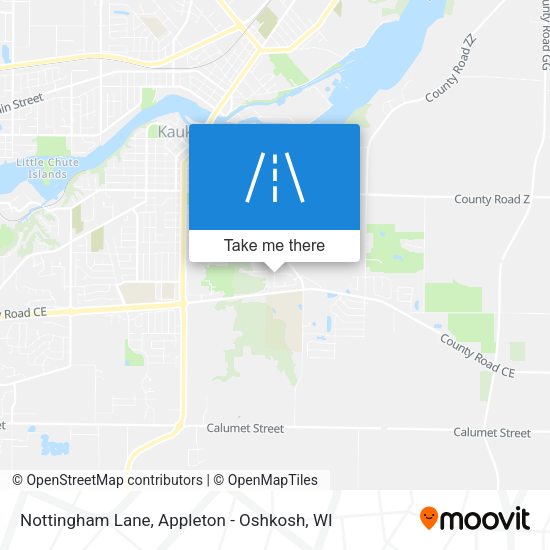 Nottingham Lane map
