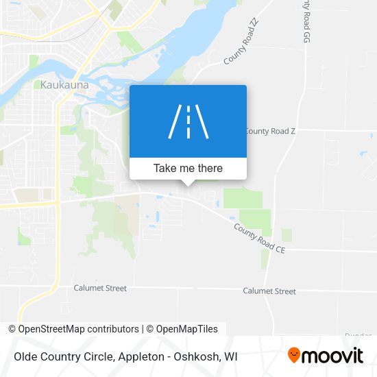 Mapa de Olde Country Circle
