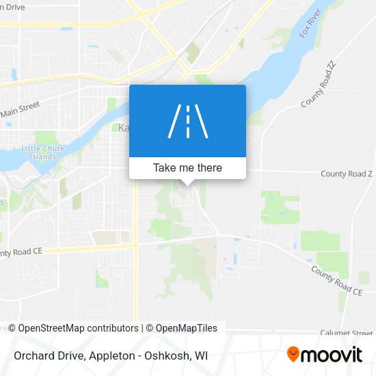 Mapa de Orchard Drive