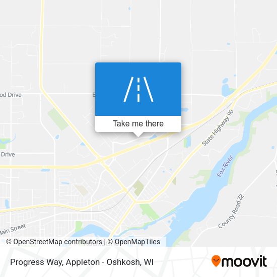 Progress Way map