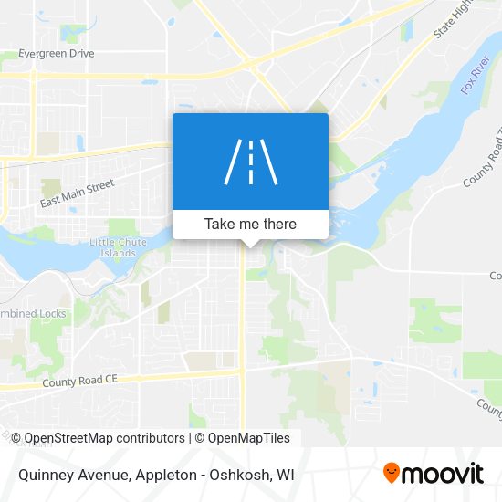 Mapa de Quinney Avenue