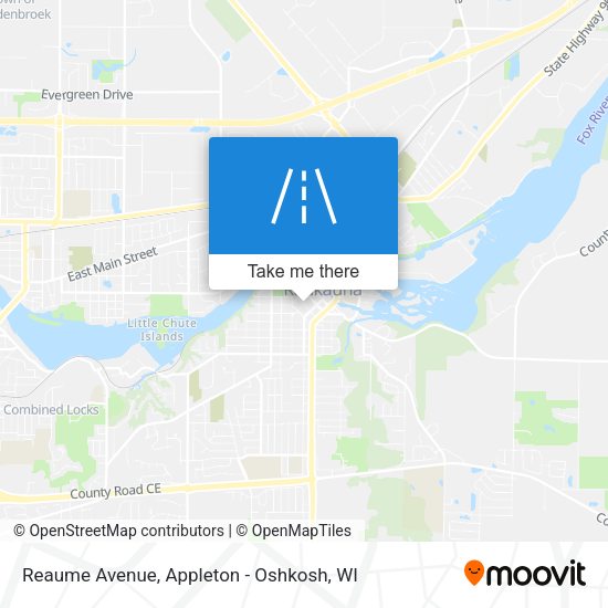 Reaume Avenue map