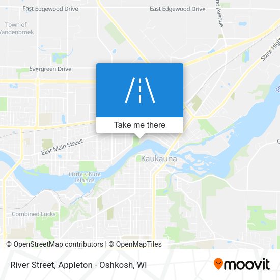 Mapa de River Street