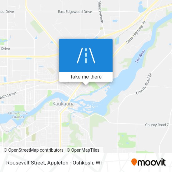 Mapa de Roosevelt Street