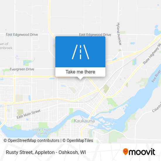Rusty Street map