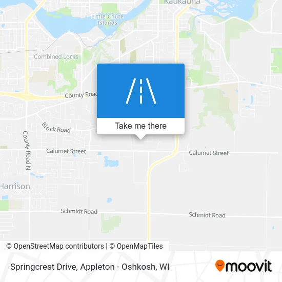 Springcrest Drive map