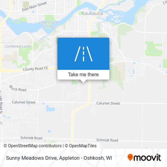 Sunny Meadows Drive map
