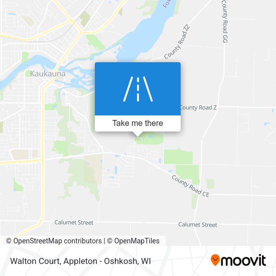 Mapa de Walton Court