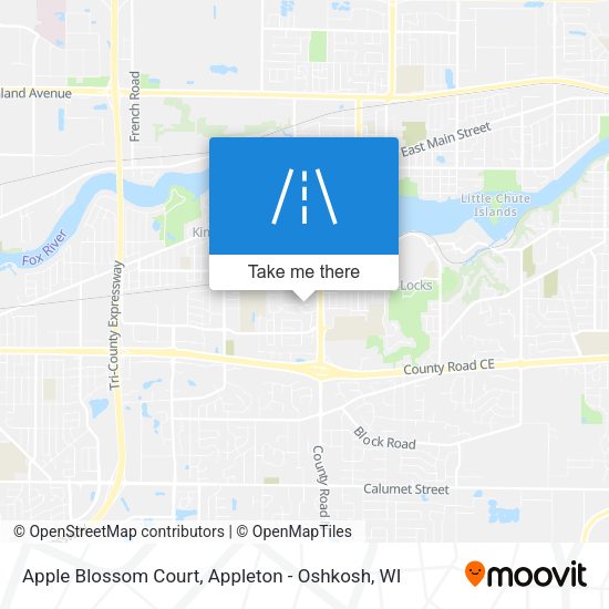 Apple Blossom Court map