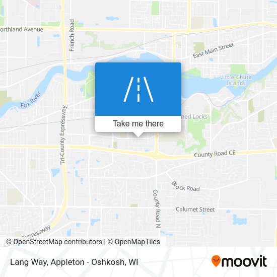 Lang Way map
