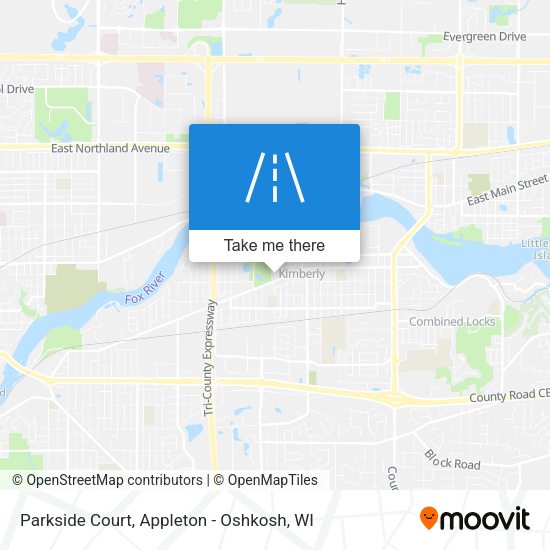 Parkside Court map