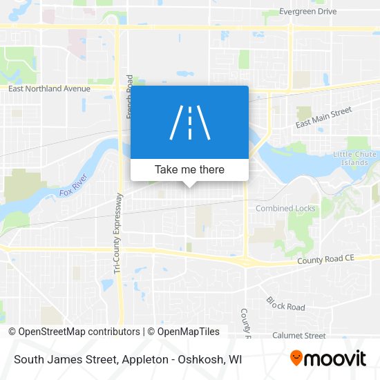 Mapa de South James Street
