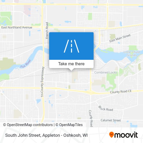 South John Street map