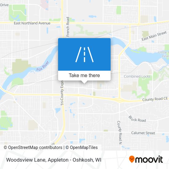 Woodsview Lane map