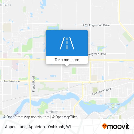 Mapa de Aspen Lane