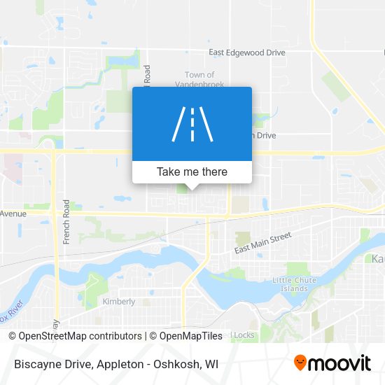 Mapa de Biscayne Drive