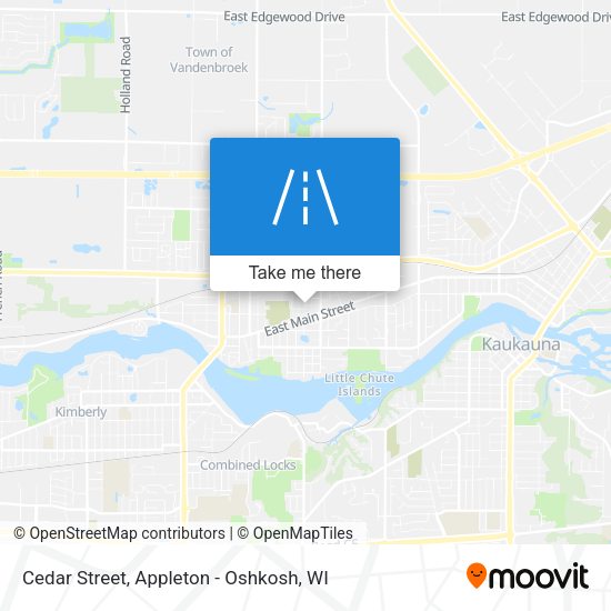 Mapa de Cedar Street