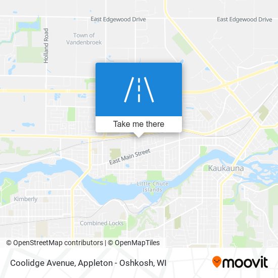 Coolidge Avenue map