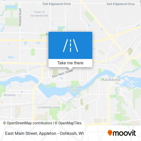 Mapa de East Main Street