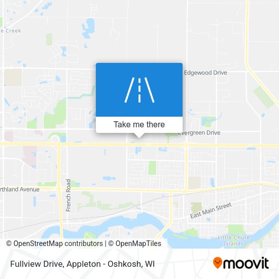 Mapa de Fullview Drive