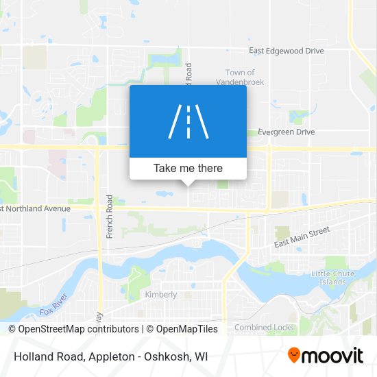 Mapa de Holland Road