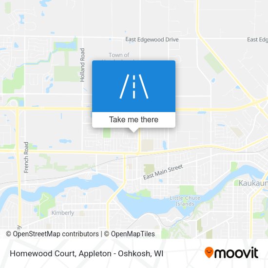 Homewood Court map