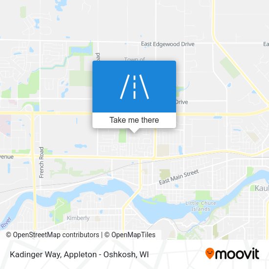 Kadinger Way map