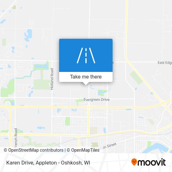 Mapa de Karen Drive