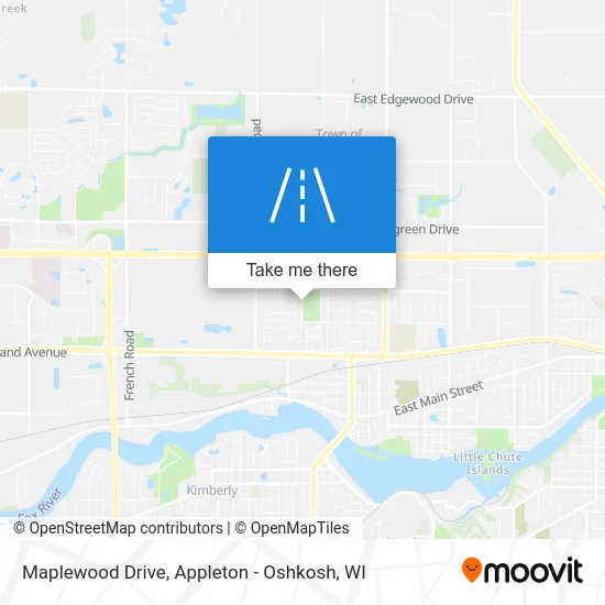 Maplewood Drive map