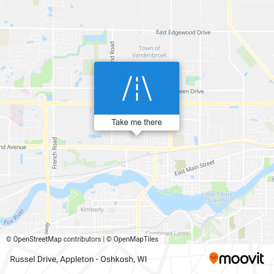 Mapa de Russel Drive