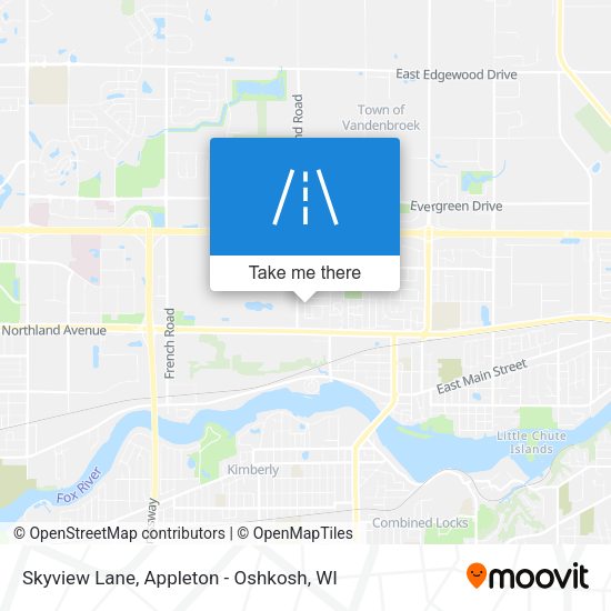 Mapa de Skyview Lane