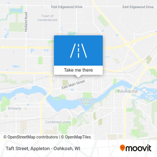 Taft Street map