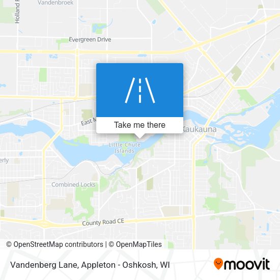 Vandenberg Lane map