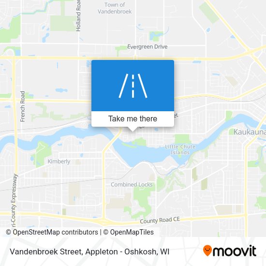 Mapa de Vandenbroek Street
