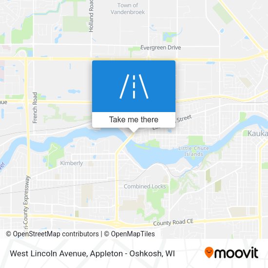 West Lincoln Avenue map