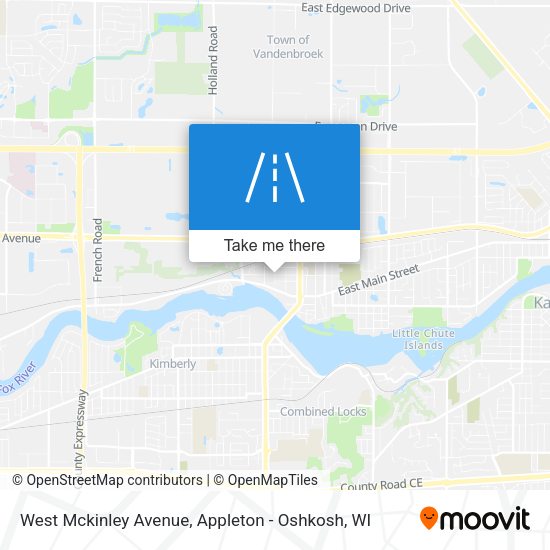 West Mckinley Avenue map