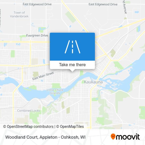 Woodland Court map