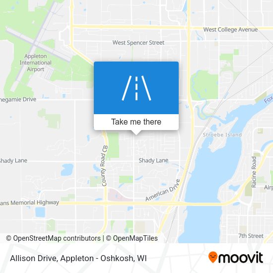 Mapa de Allison Drive