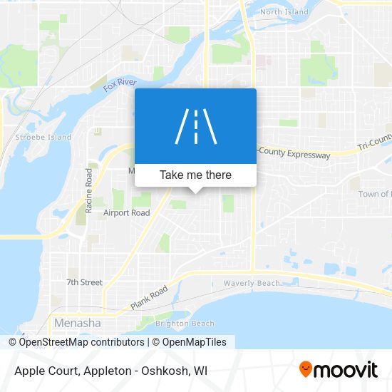 Mapa de Apple Court