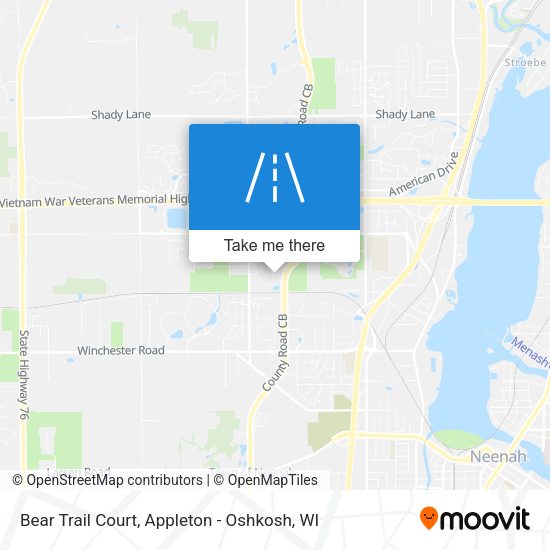 Bear Trail Court map