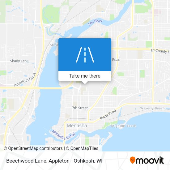 Beechwood Lane map