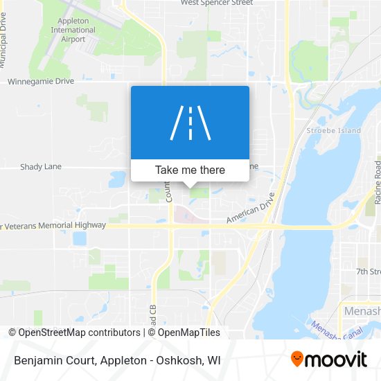 Mapa de Benjamin Court