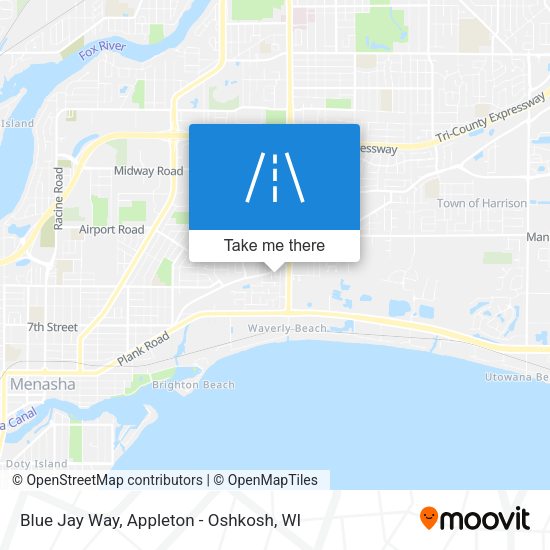 Blue Jay Way map