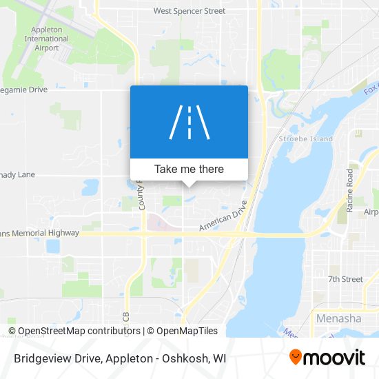 Bridgeview Drive map