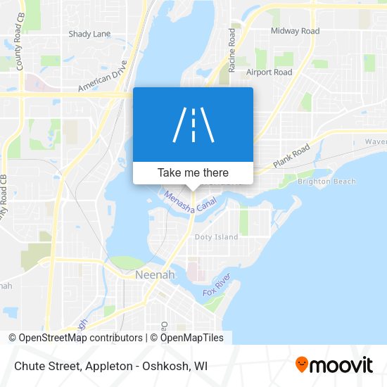 Chute Street map