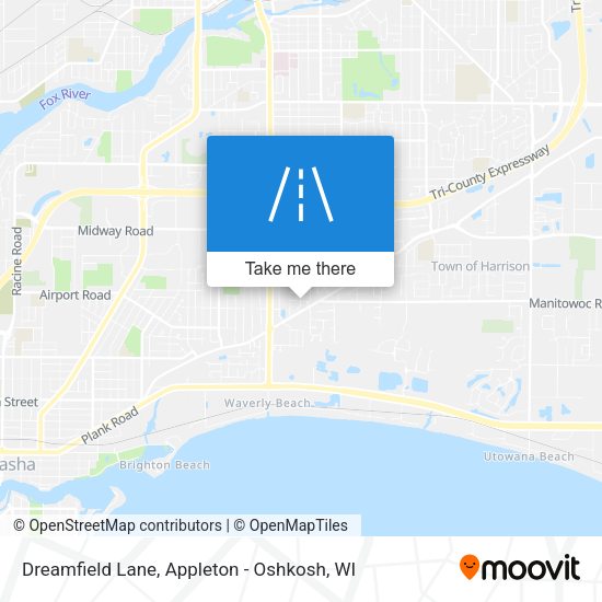 Mapa de Dreamfield Lane