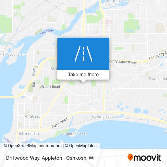 Mapa de Driftwood Way