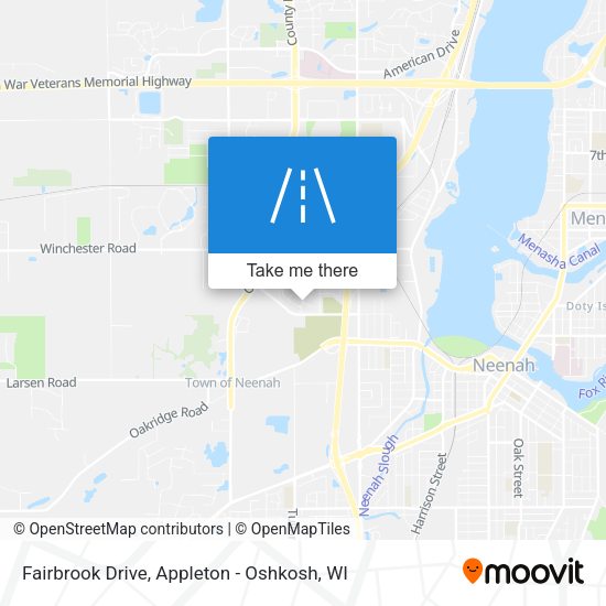 Fairbrook Drive map