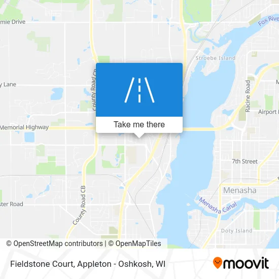 Fieldstone Court map