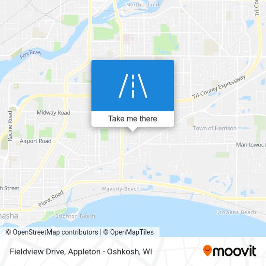 Fieldview Drive map